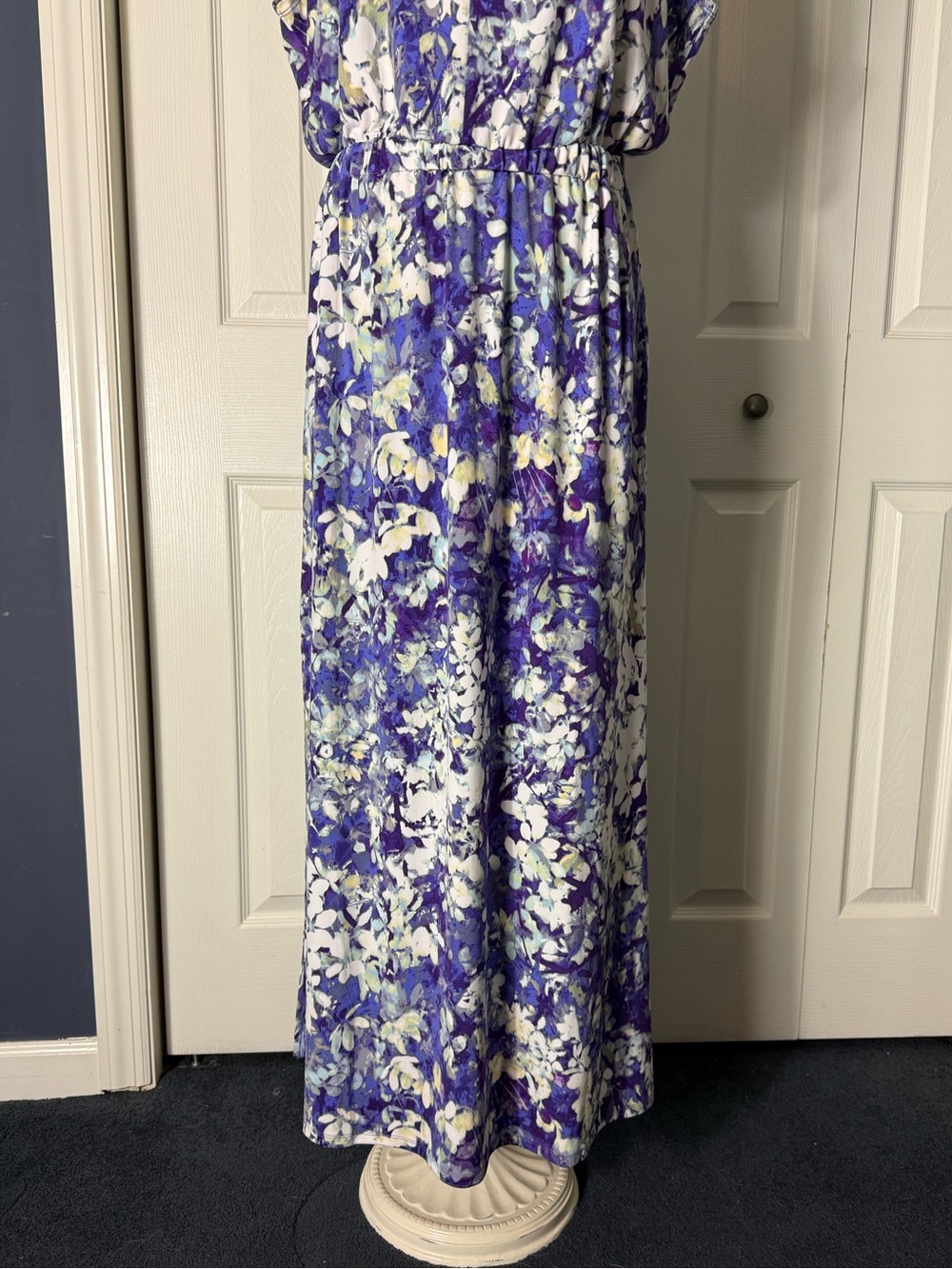 NWOT White House Black Market Floral Maxi Dress Summer/Spring Time 🪻 - Picture 5 of 16